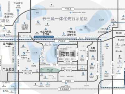 实地苏州花鹤翎房价1