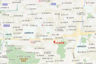 中天汇丽华城楼盘图