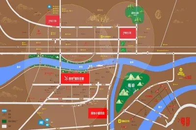 绿地国际花都楼盘图
