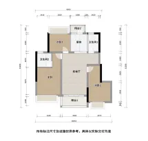 领地合兴丽府蘭台户型信息6