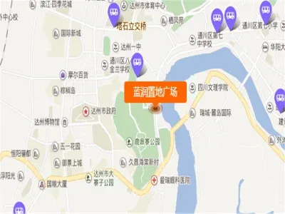 蓝润置地广场楼盘图