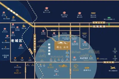 桐达山居楼盘图