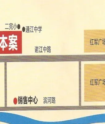 通江时代广场楼盘图