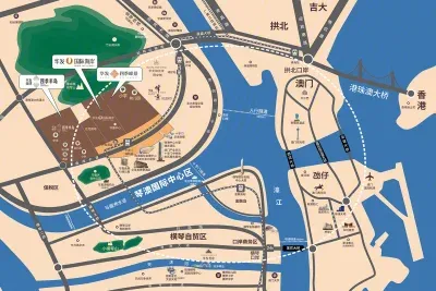 华发琴澳新城四季半岛楼盘图