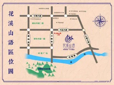 兴达·花溪山语楼盘图
