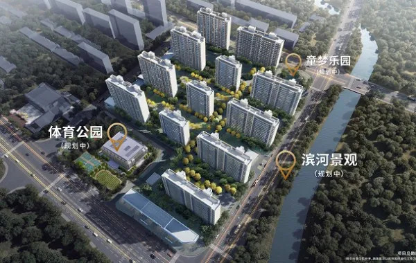 招商滨河府楼盘图
