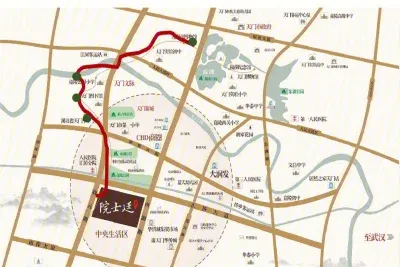 天门富力院士廷楼盘图