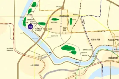 大川滨水城楼盘图