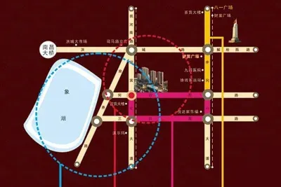 巨成广场金山街楼盘图