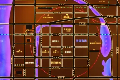国贸蓝湾楼盘图
