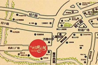 映月紫云城楼盘图