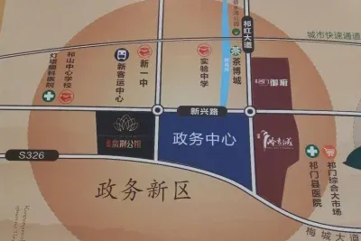 鲲鹏紫荆公馆楼盘图