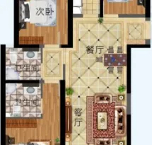 恒峰御江山户型信息3