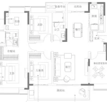 融创雪个庭户型信息2