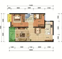 凤凰嘉园公园里户型信息16