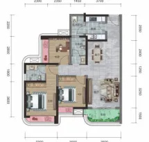 外滩东岸天宸户型信息5