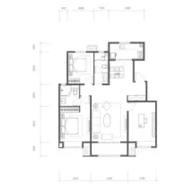 中建锦绣首府户型信息7