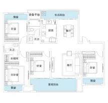 上蔡建业江山汇户型信息1