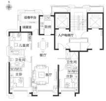 绿地海珀云翡户型信息5