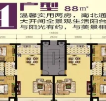 南湖学府户型信息1