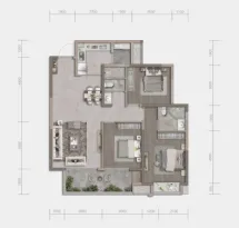 绿地旌湖名门户型信息2
