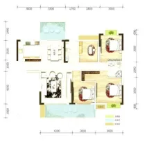 中铁建西派澜岸户型信息3