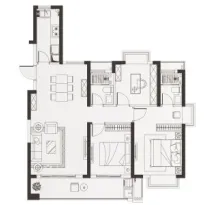 谱洋府户型信息3