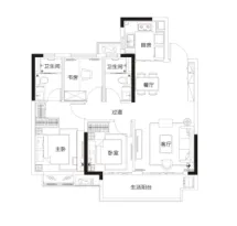 保利时光印象户型信息2