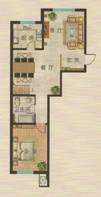 馥室成双?1号园户型信息6