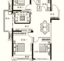 名邦·鲲鹏御府润园户型信息2