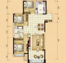 梅河口恒大翡翠湾户型信息5