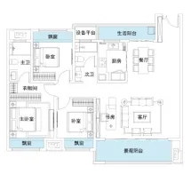 上蔡建业江山汇户型信息2