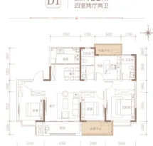 金城荣基春景园户型信息1