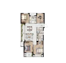 美的君兰锦绣户型信息4