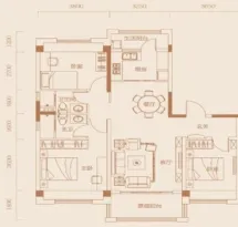 碧桂园学府1号户型信息3