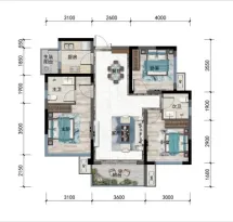 江山和鸣·央玺户型信息4