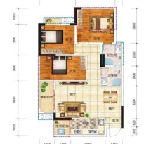 汇金龙腾锦程户型信息6