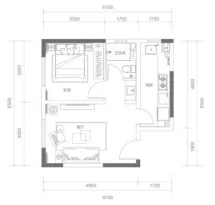 鹏辉·当代阅MOMA户型信息5