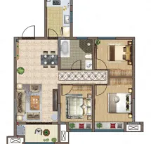 建投·绿金新城户型信息5