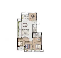 美的君兰锦绣户型信息6