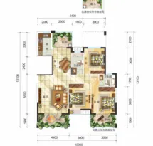 银滩万泉城1区户型信息6