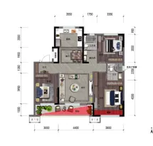 碧桂园名门户型信息4