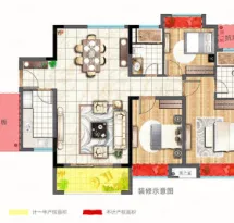 阳光城翡丽公馆户型信息4