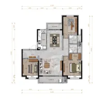 中国铁建·景晟学府户型信息8