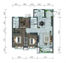 上河观邸户型信息3