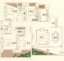 联发公园前户型信息3