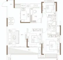 九颂康瑞丨和园户型信息3