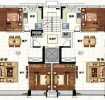通化恒大滨江左岸户型信息5