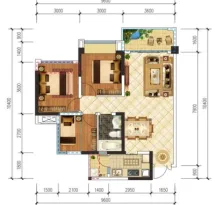 科华·和润府一期户型信息9