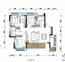 金科博翠山户型信息6